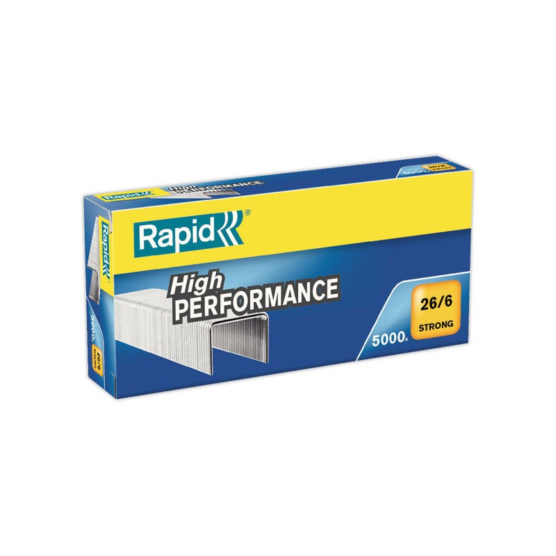 Agrafes RAPID Strong 26/6  x5000 - Fiducial