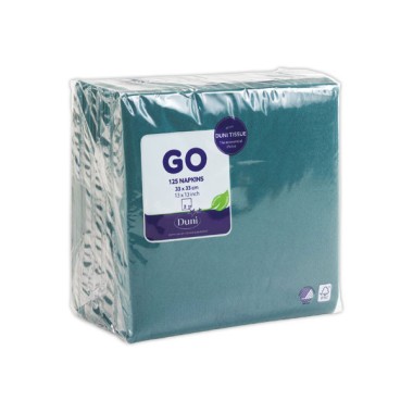 Serviettes ouate double épaisseur 33x33 cm  x125 - Fiducial