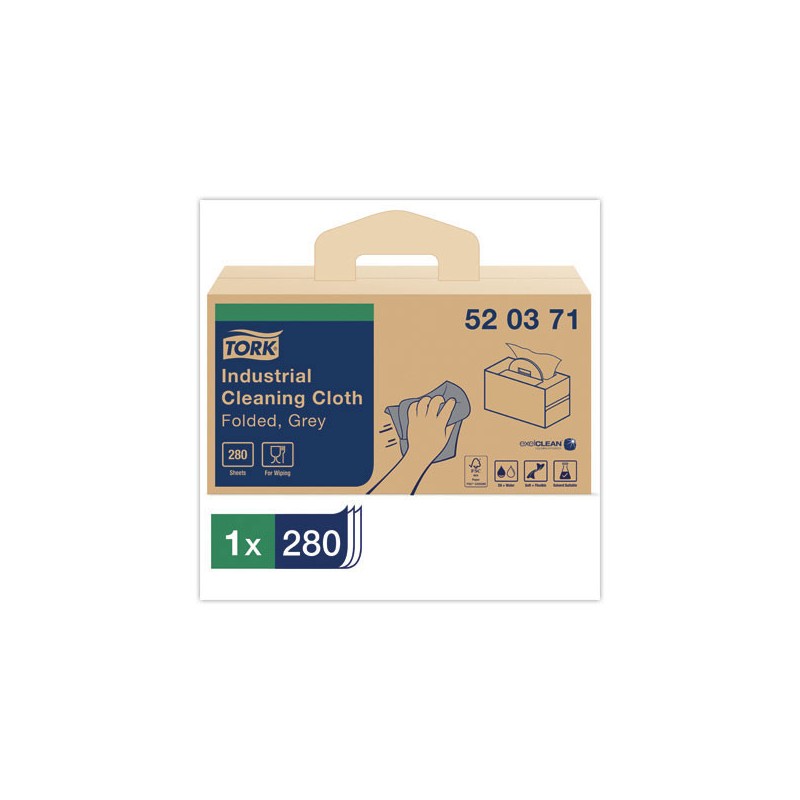 Chiffons de nettoyage industriel TORK Plié Handy Box W7  - Fiducial