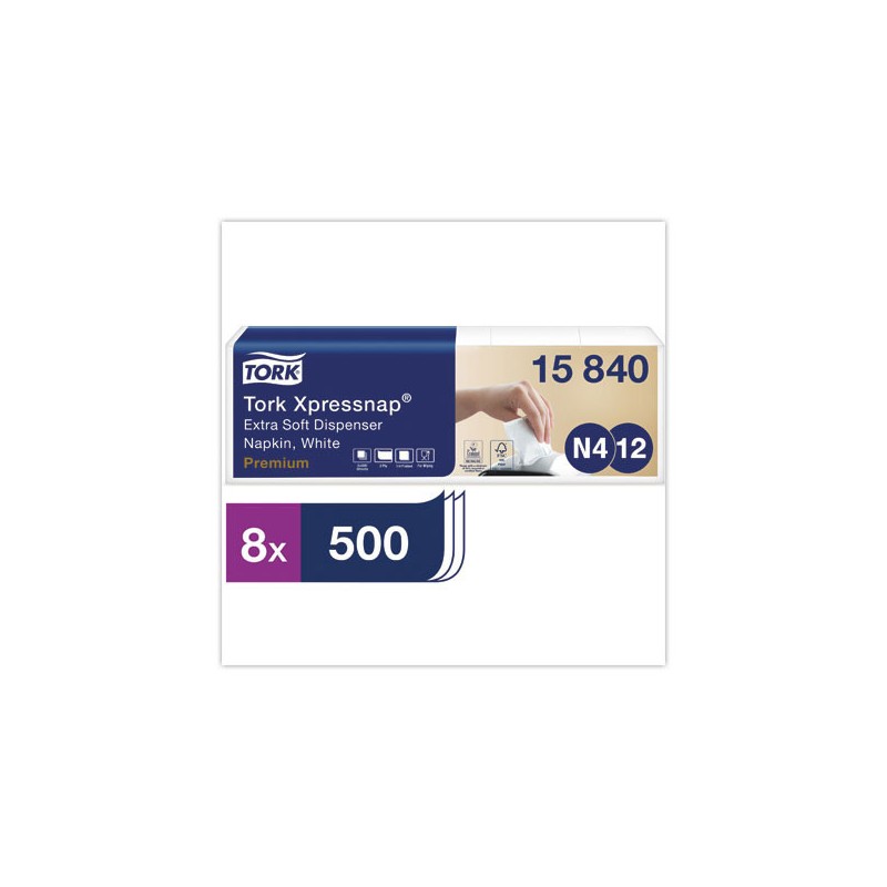 Serviettes XpressNap  x500 - Fiducial
