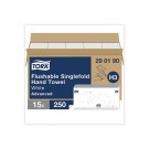 Essuie-mains pliés en V TORK H3  x15 - Fiducial