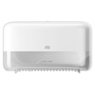 Distributeur double papier toilette Tork TWIN Midsize T7 blanc  - Fiducial
