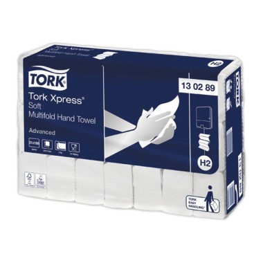 paquets essuie-mains Tork Xpress® Z H2  x21 - Fiducial