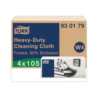Chiffons de nettoyage ultra résistant TORK 99% biosourcé  - Fiducial