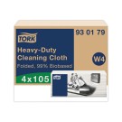 Chiffons de nettoyage ultra résistant TORK 99% biosourcé  - Fiducial