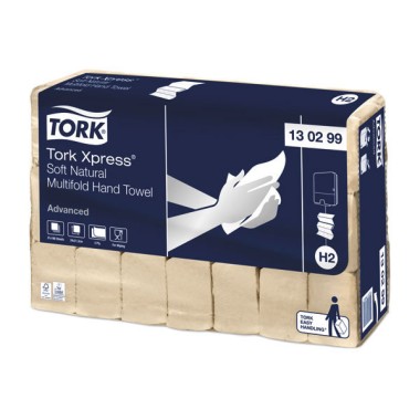 Essuie-mains naturel TORK advanced H2  x21 - Fiducial