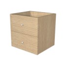 Tiroirs MAXI case chêne montés  x2 - Fiducial
