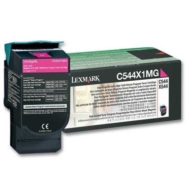 Toner LEXMARK magenta C544X1MG  - Fiducial