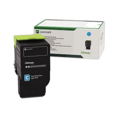Toner LEXMARK 78C2XC0 CYAN  - Fiducial