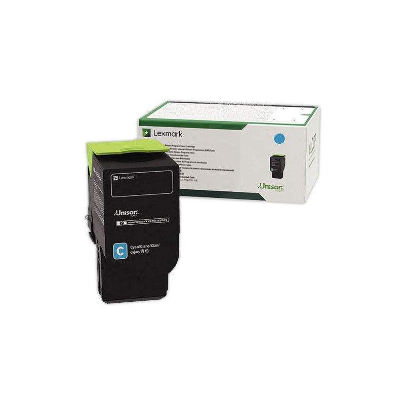 Toner LEXMARK 78C2XC0 CYAN  - Fiducial