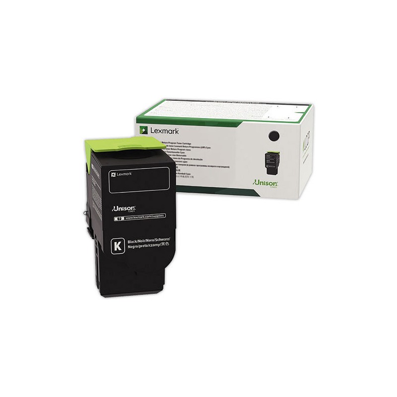 Toner LEXMARK 78C2XK0 NOIR  - Fiducial