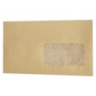 Enveloppes MSP papier kraft 85g 114x229mm Fenêtre 45x100mm  x1000 - Fiducial