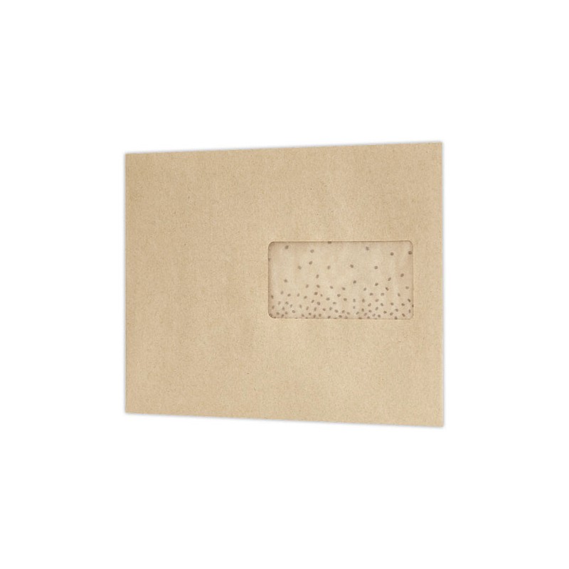 Enveloppes MSP papier kraft 85g 162x229mm Fenêtre 45x100mm  x1000 - Fiducial
