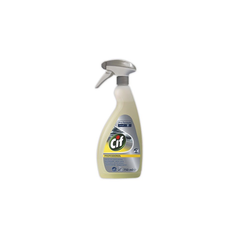 Vaporisateur 750 ml Cif dégraissant puissant pro  - Fiducial