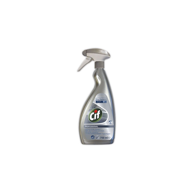 Vaporisateur 750 ml CIF Nettoyant inoxpro  - Fiducial