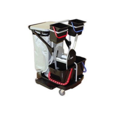 Chariot de nettoyage pour un nettoyagehumide et déchets  - Fiducial
