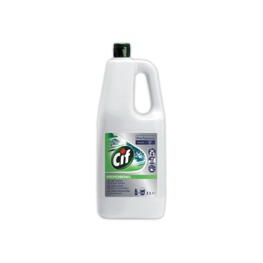 Flacon 2 litres Cif gel avec javel pro  - Fiducial
