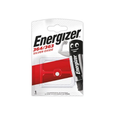 Pile oxyde d'argent ENERGIZER 364/363 (1,55V)  - Fiducial