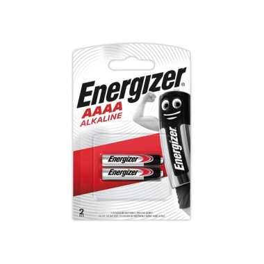 Piles alcalines ENERGIZER Miniatures AAAA (1,5V)  x2 - Fiducial