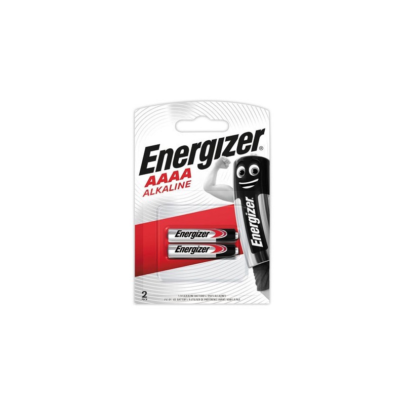 Piles alcalines ENERGIZER Miniatures AAAA (1,5V)  x2 - Fiducial
