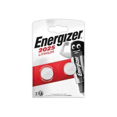 Piles lithium ENERGIZER CR2025 (3V)  x2 - Fiducial