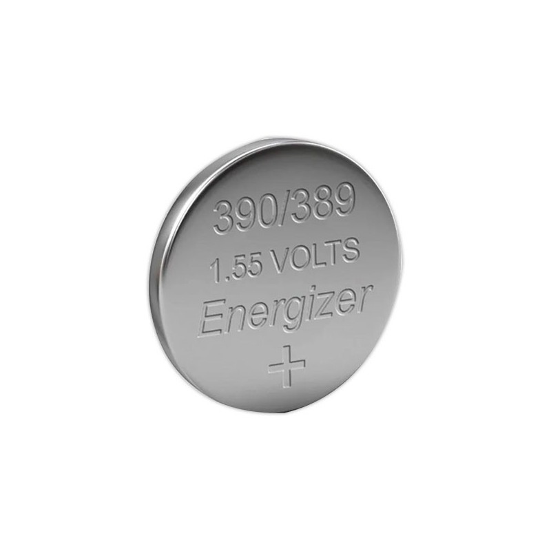 Pile oxyde d'argent ENERGIZER 390/389 (1,55 V)  - Fiducial