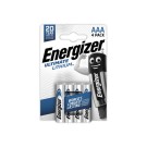 Piles lithium ENERGIZER L92 (AAA)  x4 - Fiducial