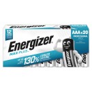 Piles alcalines ENERGIZER Max Plus LR3 (AAA)  x20 - Fiducial
