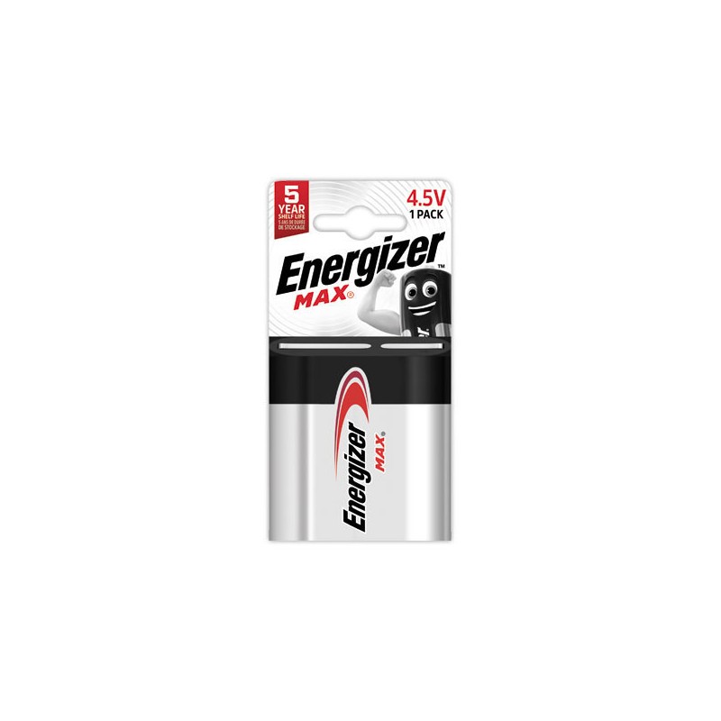Pile alcaline ENERGIZER Max 3LR12 (4,5V)  - Fiducial