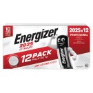 piles bouton au lithium Energizer 2025  x12 - Fiducial