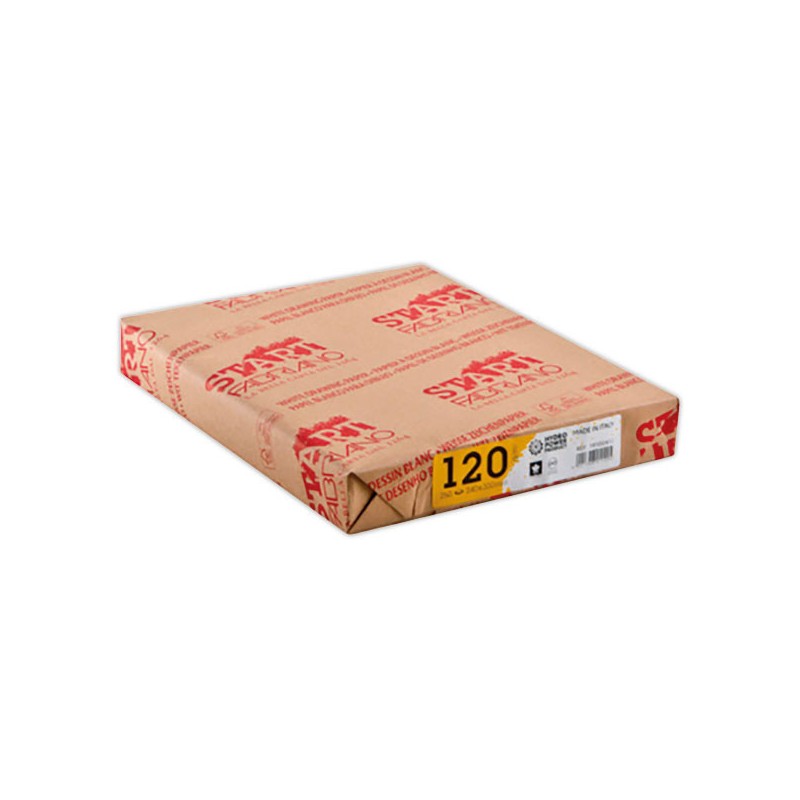 Feuilles de papier dessin blanc format raisin (50 x 65 cm) - 120 g  x250 - Fiducial
