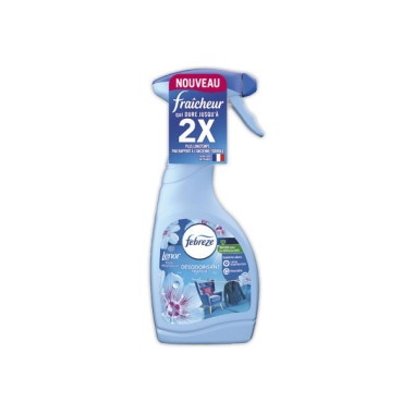 Vaporisateur FEBREZE 500 ml destructeur d'odeur sur les textiles  - Fiducial