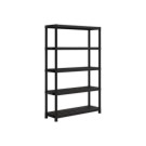 Etagère L 120 cm avec 5 rayonnages noir  - Fiducial