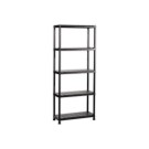 Etagère L 75 cm avec 5 rayonnages noir  - Fiducial