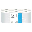 Rouleaux d'essuie-mains blanc  x6 - Fiducial