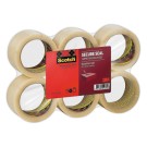 rouleaux ruban d'emballage Scotch® SECURE SEAL 50 mmx66 m Transparent  x6 - Fiducial