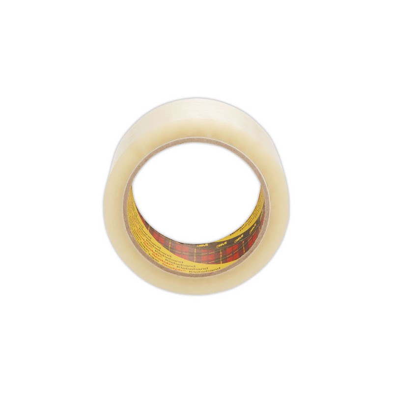 Rubans d'emballage Scotch® 371 Transparent 50mm x 66m X6  x6 - Fiducial