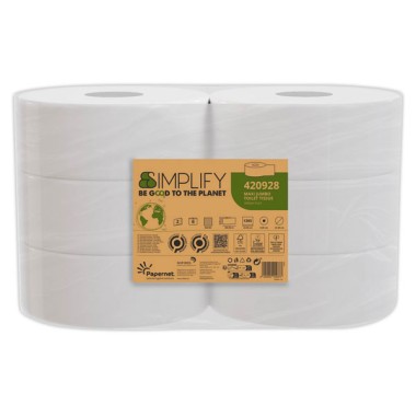 rouleaux de papier toilette Maxi JumboSimplify  x6 - Fiducial