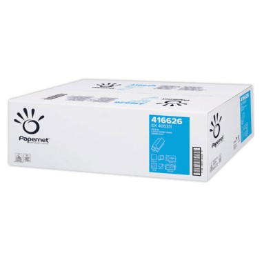 Essuie-mains 200 feuilles 22 x 24 cm enchevetrées 2 plis  x20 - Fiducial