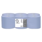 Rouleaux d'essuie-mains bleu  x6 - Fiducial