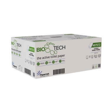 Essuie-mains Biotech dissolution rapide feuille 21 x 22 cm  x15 - Fiducial