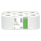 Papier toilette Mini JUMBO avec technologie Bio Tech  x12 - Fiducial