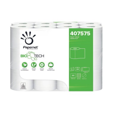 Rouleaux de papier toilette BIO TECH  x96 - Fiducial