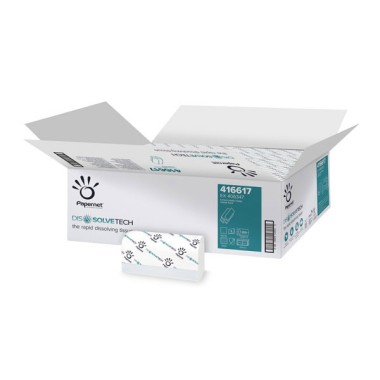 paquets de 200 feuilles Essuie mains DISSOLVETECH 24x20.3 cm  x20 - Fiducial