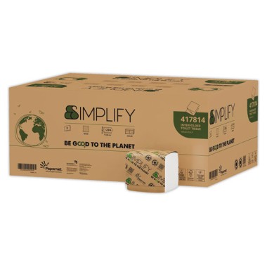 paquets papier toilette plié Simplify  x40 - Fiducial