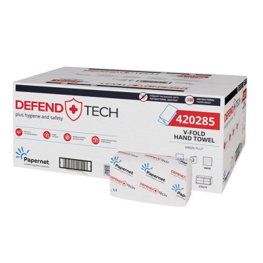 Essuie-mains plié en V Defend Tech 210feuilles  x15 - Fiducial