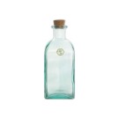 Bouteille verre recyclé bouchon liège 1L  - Fiducial