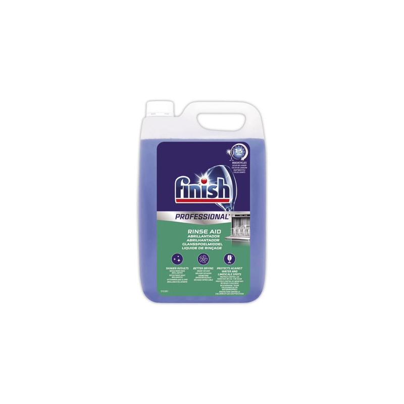 Bidon de 5 litres Finish CALGONIT Professionnel rinçage extra hygiène  - Fiducial