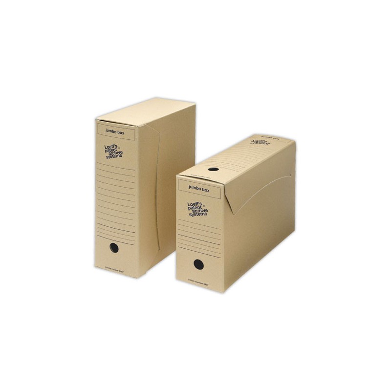Boîtes à archives JUMBO BOX - Dos 11.5cm  x25 - Fiducial