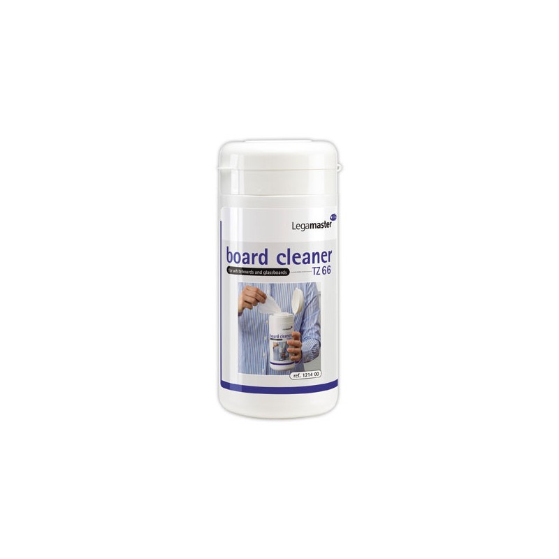 100 lingettes jetables pour tableau blanc Legamaster  - Fiducial